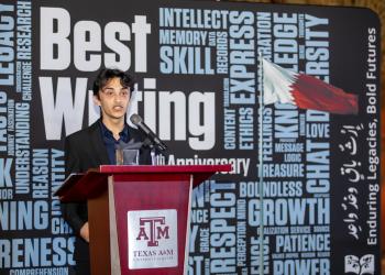 Texas A&M University at Qatar publishes 10th anniversary edition of student writing anthology