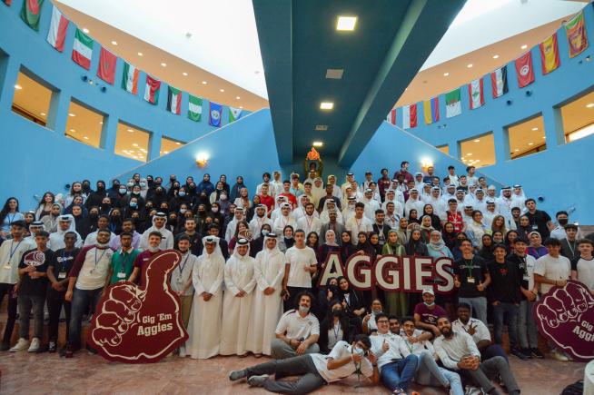 Texas A&M at Qatar welcomes new students to campus